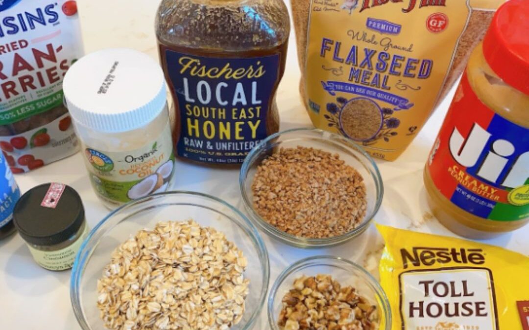 Trail Mix Granola Balls