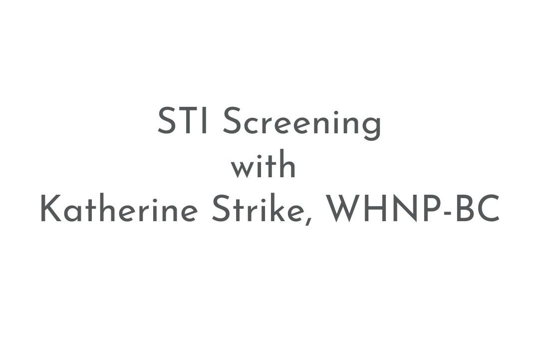 Screening for STIs | Patient FAQs