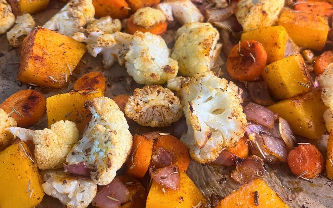 Winter Roasted Veggies